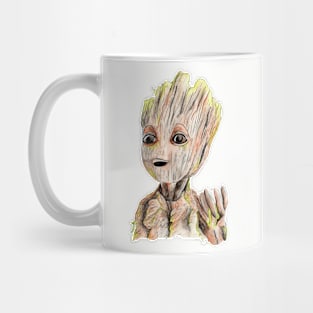 Young Groot Mug